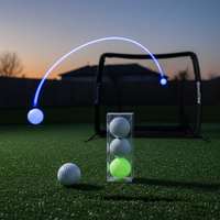 Golf Practice Balls Gift Set with Transparent PVC Box