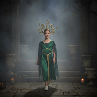 Medusa Costume for Kids and Adults - Greek Mythology Gorgon Cosplay Outfit