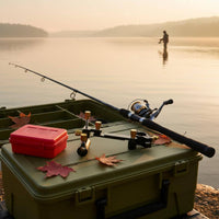 Fishing Box Corner Rod Holder Sturdy Duty Double Rod Turret Mount Fishing Pole Holder Easy Assembly Lightweight
