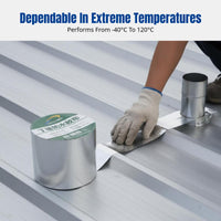 High Viscosity Waterproof Butyl Tape, Strong Sealant, Roof, Metal Sheet Crack Repair, Leakproof Embossed Tape
