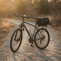 Aluminum Alloy Bike Rack with Bag Sturdy Rear Bike Rack with Mudguard Adjustable Lightweight for Commuters