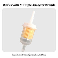 Authentic Parts Exhaust Analyzer Filter Original Factory Quality Vehicle Emission Tester Filter Automotive Tool Part for Auto Mechanics, Car Enthusiasts, Performance Tuners, Emissions Testing, Garages