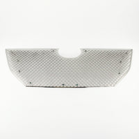 Front Grille Insert Electroplated Grille Frame with Mesh Long-Lasting