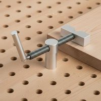 Easy to Use Quick Release Bench Dog Clamp Adjustable Quick Release Bench Clamp Strong Grip Workshop Tool Heavy Duty for Carpenters