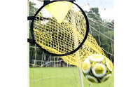 4 Pieces Soccer Target with Adjustable Straps Lightweight Soccer Target Net Easy to Install Training Accessory for Team Practice