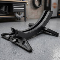 Bike Stand with Adjustable Cradle Freestanding Two-Wheeler Parking Stand Bike Parking Rack Non-Slip Space-Saving for Cyclists