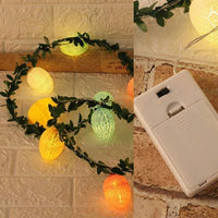Easter Egg String Light Battery Operated Cracked Egg Decorative Light Flexible Wire Easter for Kids, Families, Bedroom, Panes, Garden, Indoor and Outdoor