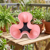 Strawberry Planter with Wheels, 6 Tiered Planter for Space Saving, Vegetable Planter and Outdoor Planters for Balcony Flower Bedding
