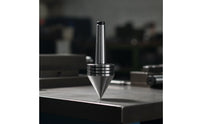 MT2 Rotating Tailstock Center Bearing-Mounted Revolving Rotating Tailstock Center Machined Tool for Woodturners