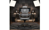 Ergonomic Gaming Chair Adjustable Swivel Chair with Headrest for Gamers