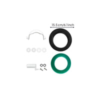 Toilet Waste Ball Mechanism Repair Kit Ball Mechanism Seal Kit Resistant Hardware for Homeowners, Plumbers