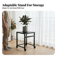 Rolling Plant stand With casters Rolling Pot Mover Floorgentle for Living Room