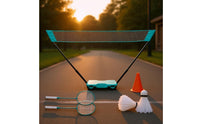 Badminton Net Frame Kit Quick Install Badminton Beginner Kit Portable Sports Gear