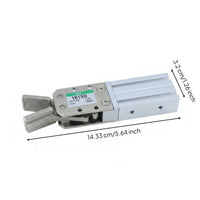 Rotating Mechanical Hand Rotation Cylinder Compact Robot Gripper Rotator Metal Body Pneumatic Rotary Cylinder