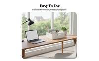 With casters Rolling under-table carrier Portable Organizer Box adaptable Storage container Easy to Clean for Students, Office Workers, Study Room, Classroom, creative workspace, Pantry