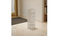 Space Saving Letter Cutout Umbrella Stand Long-Lasting Metal Umbrella Holder Easy to Clean Stable Wobblesteady Base for Hotels, Offices, Entrance, Lobby, Reception Area