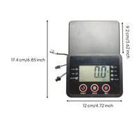 Battery-Powered Fitness Bike Instrument Display Easy to Install Exercise Bike Monitor Automatic Scan Monitor with Heart Rate Sensor Allall-Inclusive for Indoor Training