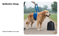 Hind Leg Assist Strap Padded Handle Hind Leg Assist Support Harness Soft Protective Padding Dog Mobility Aid for Owners of Elderly Dogs