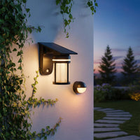 Waterproof Solar Globe Wall Light Decorative Solar Sphere Wall Lamp LED Outdoor Round Ball Light Energy Saving for Fence, Courtyard, Garden, Balcony