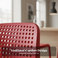 Outdoor Use Nordic Design High Stool Lightweight Modern Plastic Bar Stool Easy Assembly Plastic Shell Bar Chair Sturdy Construction for Homeowners, Business Owners, Renters, Restaurant, Patio, Kitchen, Dining Area