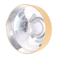 Sound-Reducing Alto Saxophone Practice Mute Brushed Silver Alto Saxophone Mute Compact Instrument Accessory Easy to Use for Students