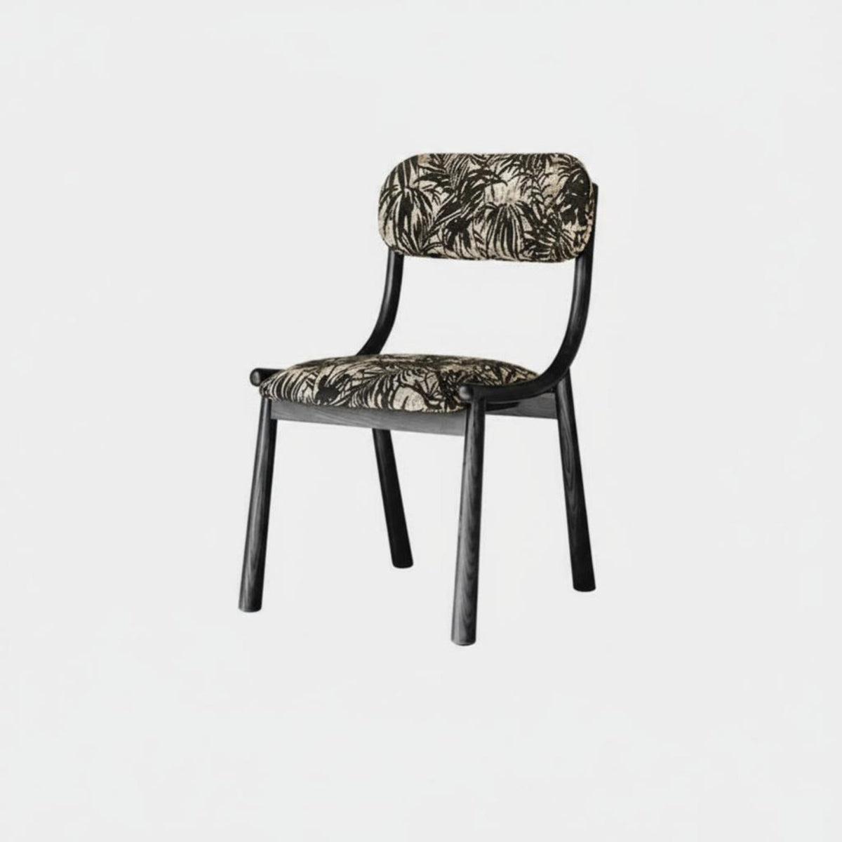 French design Cane rear Dining Chair durable Wood Frame Indoor Furniture Upholstered Seat Home Seating Nordic Design for Interior Designers, Homeowners, Adults, Living Room, Kitchen, Bedroom