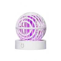 Rechargeable Desktop Bug Lamp Type-C Charging Electric Bug Lamp Safety Grille Electric Capture Front Power Button for Tabletop
