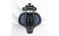 Bike Seat Cushioned Cycle Saddle Wide Cycle Saddle with Back Support for Tricycles