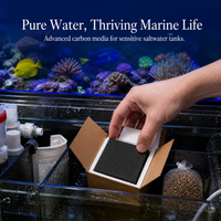 Aquarium Water Purifier Cube Activated Carbon Filter for Fish Tank Odor Removal