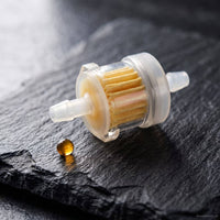 5 Pieces Fuel Filter with Transparent Shell Translucent Heater Fuel Filter Long-Lasting High Quality