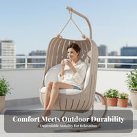 4 Pieces 4-Piece Sofa and Armchair Set Nordic Design Outdoor Furnishing Weather-Resistant Garden Lounge Group for Families, Adults, Patio, Deck, Porch