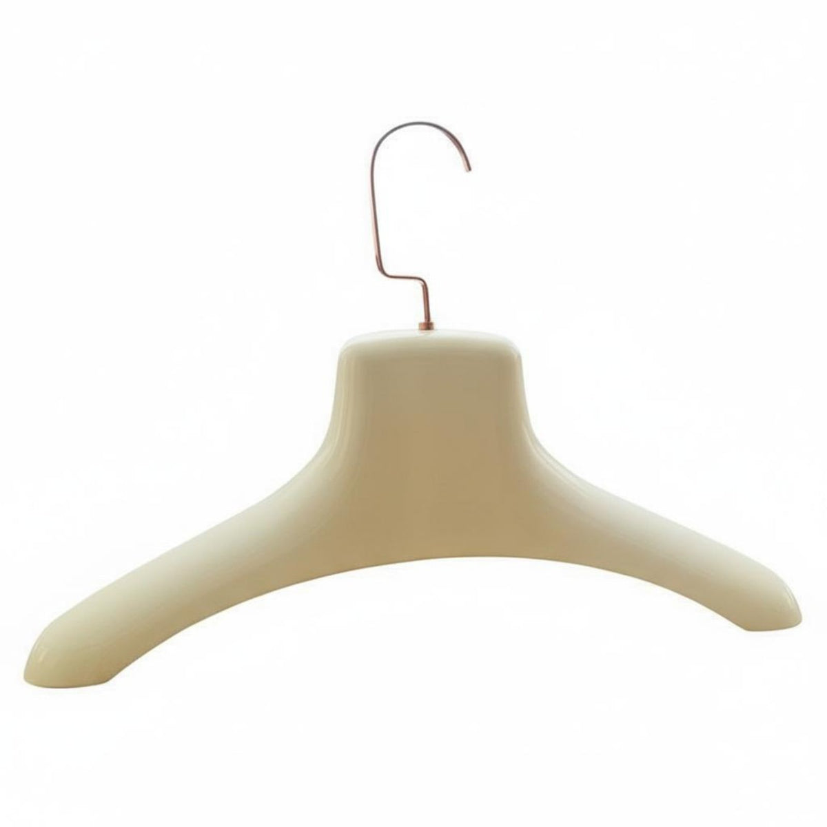Faux Coat Hanger Construction Wide Shoulder Hanger Smooth Finish Household Storage