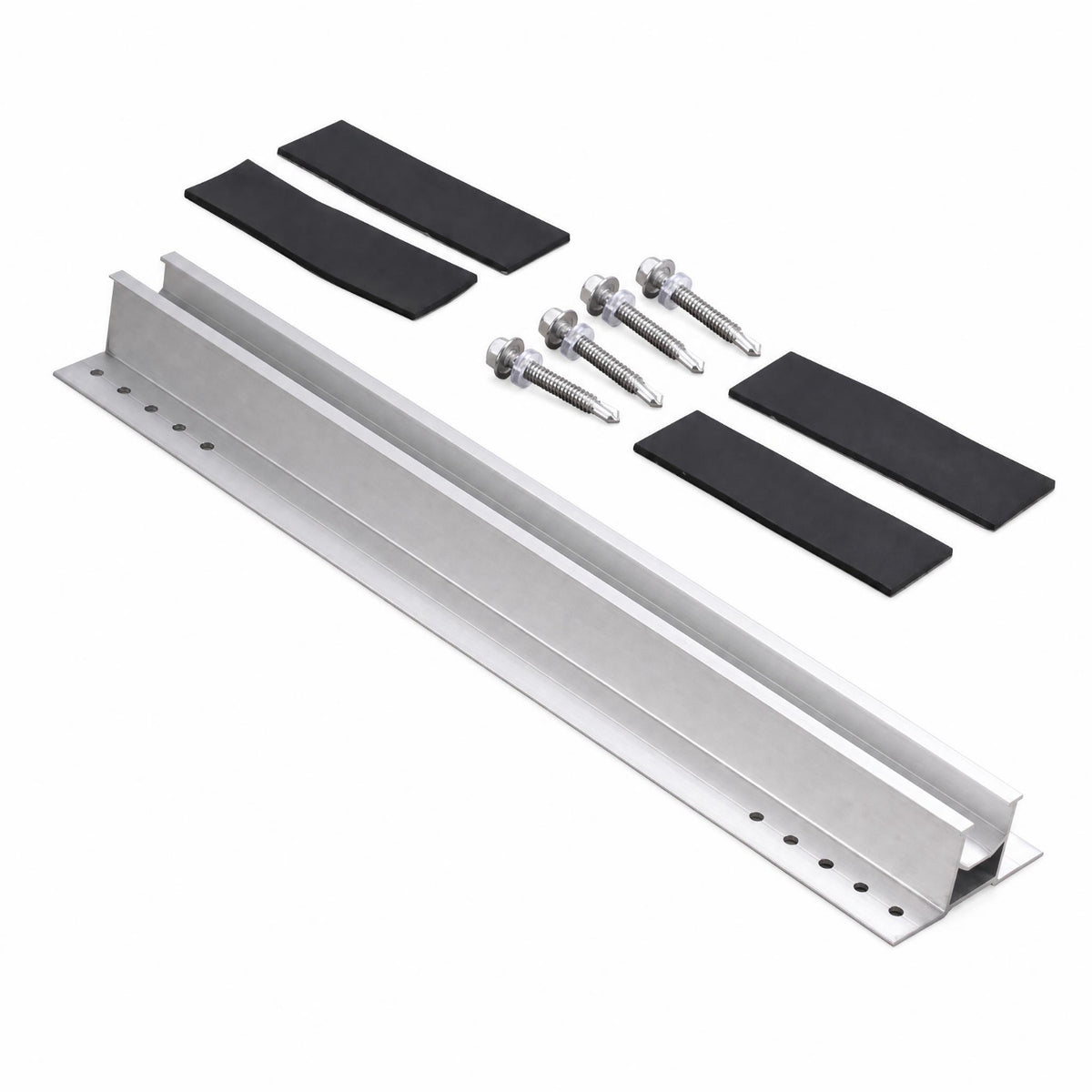 Predrilled Solar Mini Safeguard Pads Solar Panel Mounting Photovoltaic Roof Hardware Lightweight