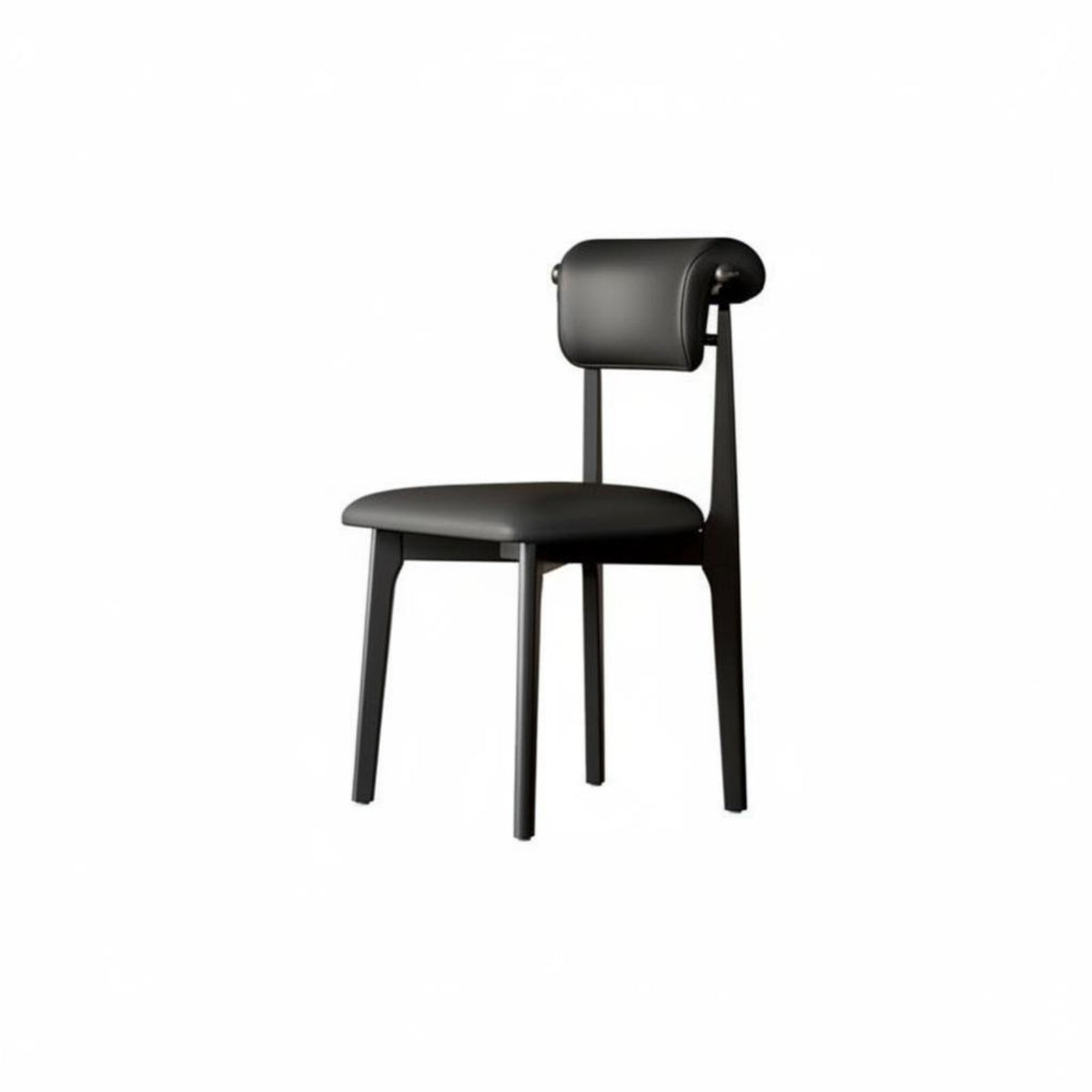 Upholstered Curvedsupport Chair Wabi-Sabi Aesthetic Upholstered Side Chair Nordic Design Retro Aesthetic for Adults, Bedroom