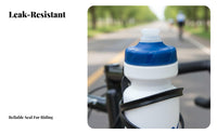 Biking Water Bottle Dust Cover Bike Water Bottle Food Grade Material Drinking Water Gear for Cyclists, Athletes, Mountain Biking, Gym