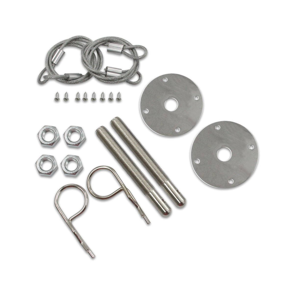 Hood Pin Kit Rust Resistant Car Accessory Secure for Tuners