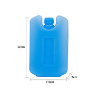 No Electricity Needed Ice Crystal Box Leak-Proof Seal Cooler Ice Brick Eco-Friendly Material Cooling Accessory for Camping