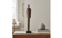 Resin Human Statue Artistic Abstract Human Figurine Tabletop Decoration Modern Figure Ornament for Living Room, Entryway