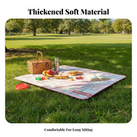 Waterresistant Foldable Lawn Mat Moistureresistant excellentdoor Blanket Thickened Ground Cover Portable for Campers, Families, excellentdoors, Camping, Beach, Indoor