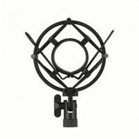 Adjustable Audio Capture Device Shock Mount Anti-Vibration Mic Shock Mount Universal Audio Accessory Rubber for Home Studio