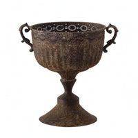 Pedestal Planter Stable Urn Planter Outdoor Use Urn Vase for Garden, Indoor Display