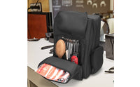 Barbers Tool Bag Portable Backpack with Front Pockets Large Capacity Backpack with Side Pockets for Barbers, Salon