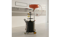Oil Drain with Measuring Cup 80L Oil Drain Machine Vertical Pneumatic Drainer for Garages