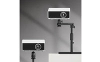 Flat Base Telescopic Display Device Stand Locking Knob Height Adjustable Display Device Stand for Bedside Cabinet