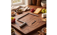 Cheese Slicer with Wire Stainless Steel Wire Cheese Cutter Handheld for Home Cooks, Kitchen
