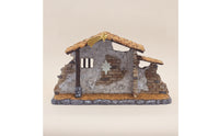 Nativity Stable with Star Religious Manger Vintagevintage Manger for Mantel