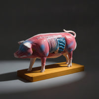 Pig Therapeutic Point Training Model Model Training Animal Therapeutic Point Training Model Structural Model Educational for Veterinarians