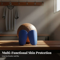 Soccer Shin Guards Shock Absorbing Small Soccer Shin Pads Bright Colors Sports Guarding Gear for Kids, Teens, Football Match, Futsal, Outdoor Field