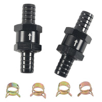 Aluminum Alloy Fuel Check Valve for Gasoline and Diesel - Multiple Sizes