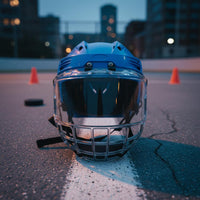 Hockey Helmet Anti-Fog Transparent Visor Helmet Impact Resistant Clear Hockey Face Visor